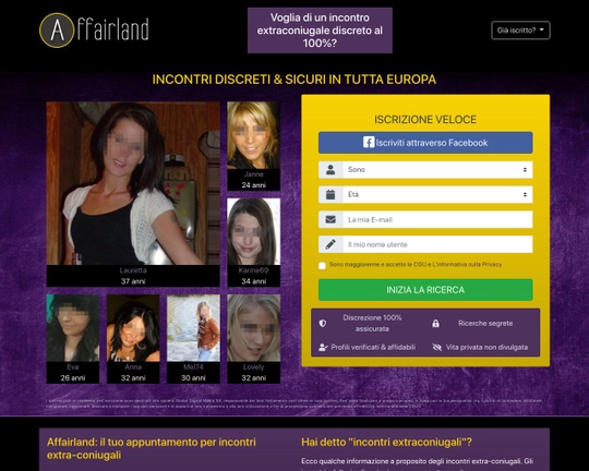 Affairland Logo