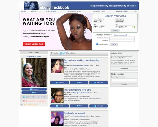 Ebony Fuckbook Logo